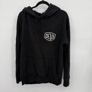 Deus Ex Machina Hoodie Men M Cotton Biker Motorcycle Surf Skater Streetwear